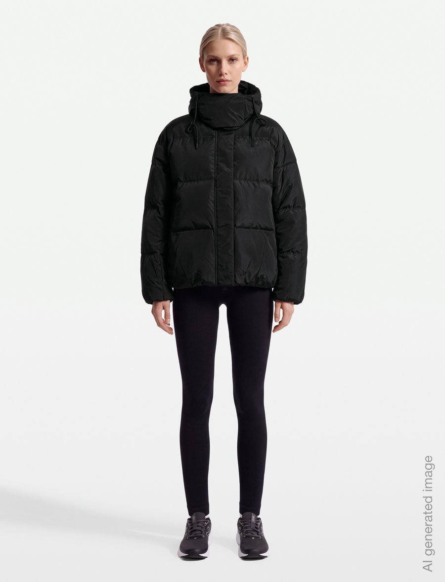 New Balance - Premium Puffer Jacket - winterjacken - black - 0