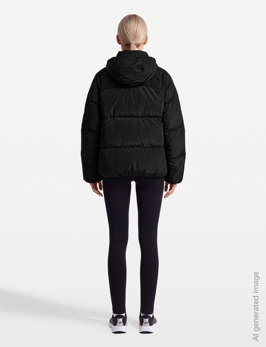 New Balance - Premium Puffer Jacket - winterjacken - black - 4