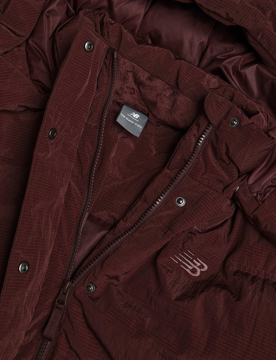 New Balance - Premium Puffer Jacket - winterjacken - cherry leather - 2