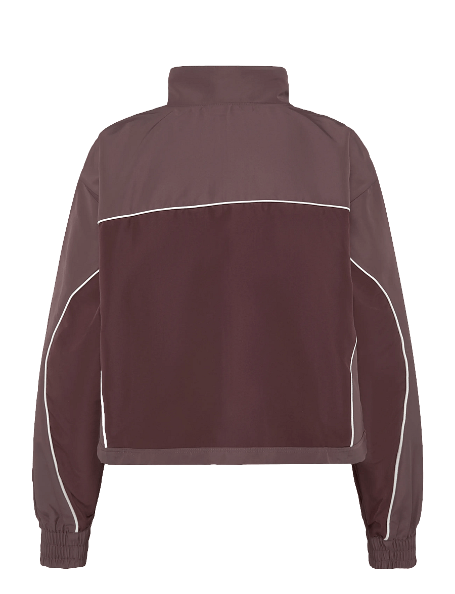 New Balance - Trackside Woven Jacket - sportsjakker - cherry leather - 1