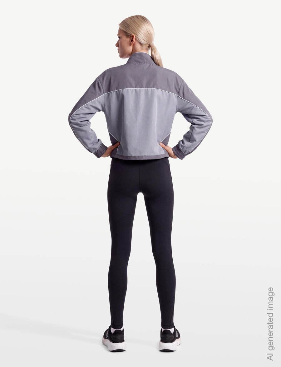 New Balance - Trackside Woven Jacket - spordijakid - digital mist - 4