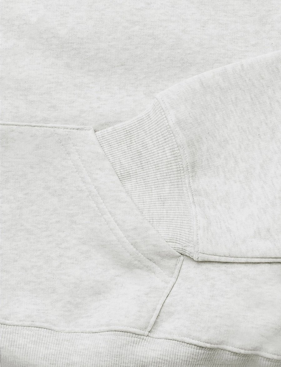 New Balance - Reimagined Fleece Full Zip - kapuutsiga dressipluusid - ash heather - 3