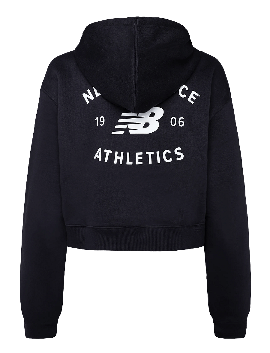 New Balance - Reimagined Fleece Full Zip - sweatshirts - dark night - 1