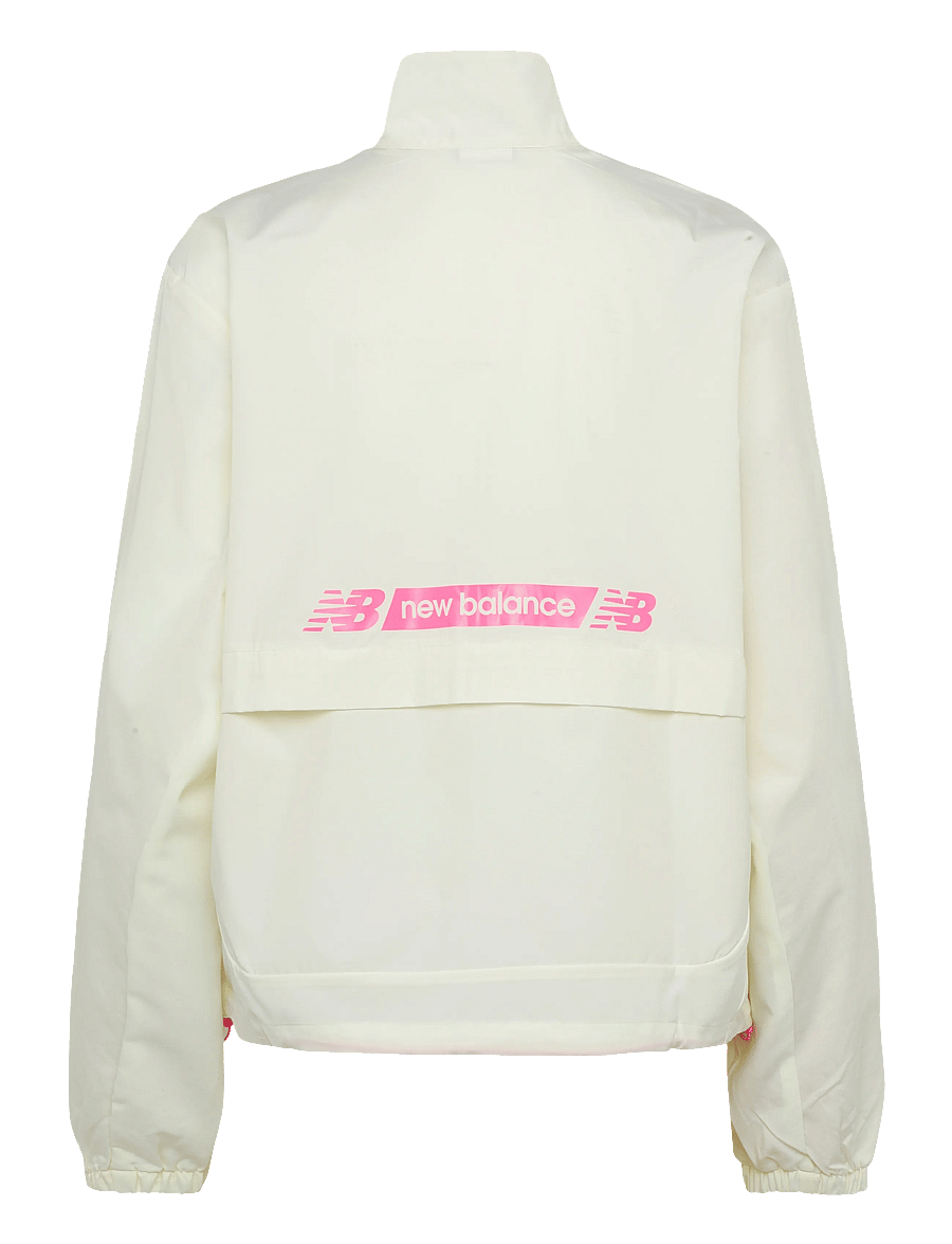 New Balance - Fast Days Graphic Jacket - trainingsjacken - angora - 1