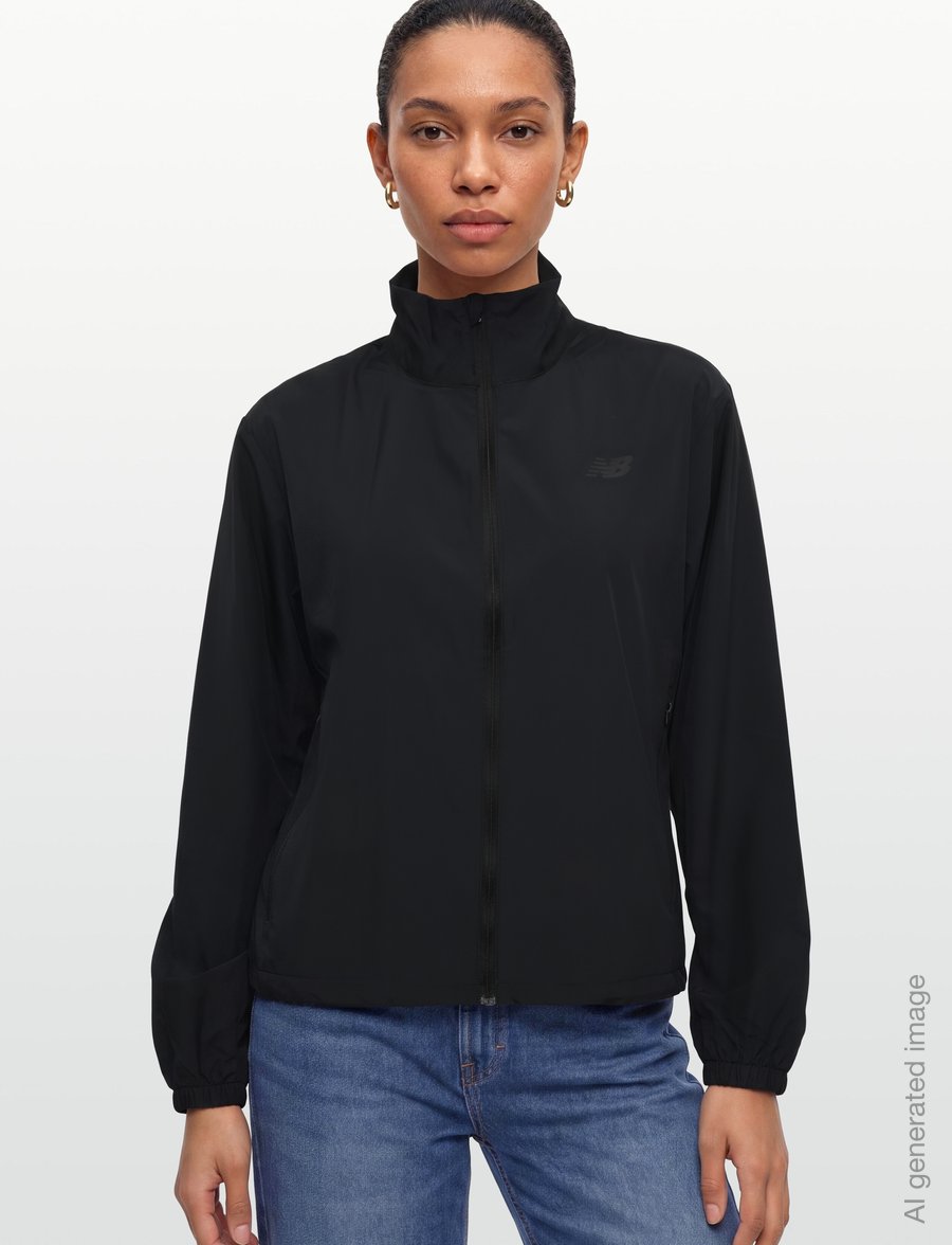 New Balance - Fast Days Graphic Jacket - sportsjakker - black - 3