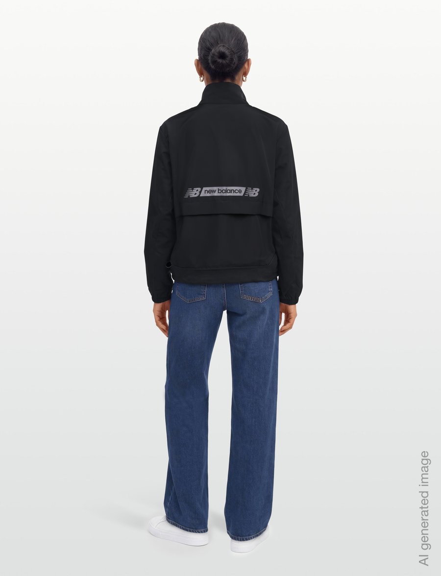 New Balance - Fast Days Graphic Jacket - sportsjakker - black - 4