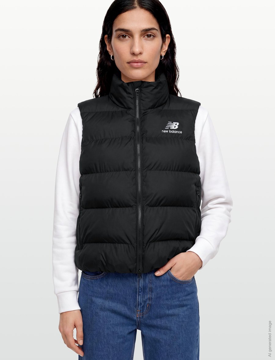 New Balance - Boston Puffer Vest - Õueriided - black - 3