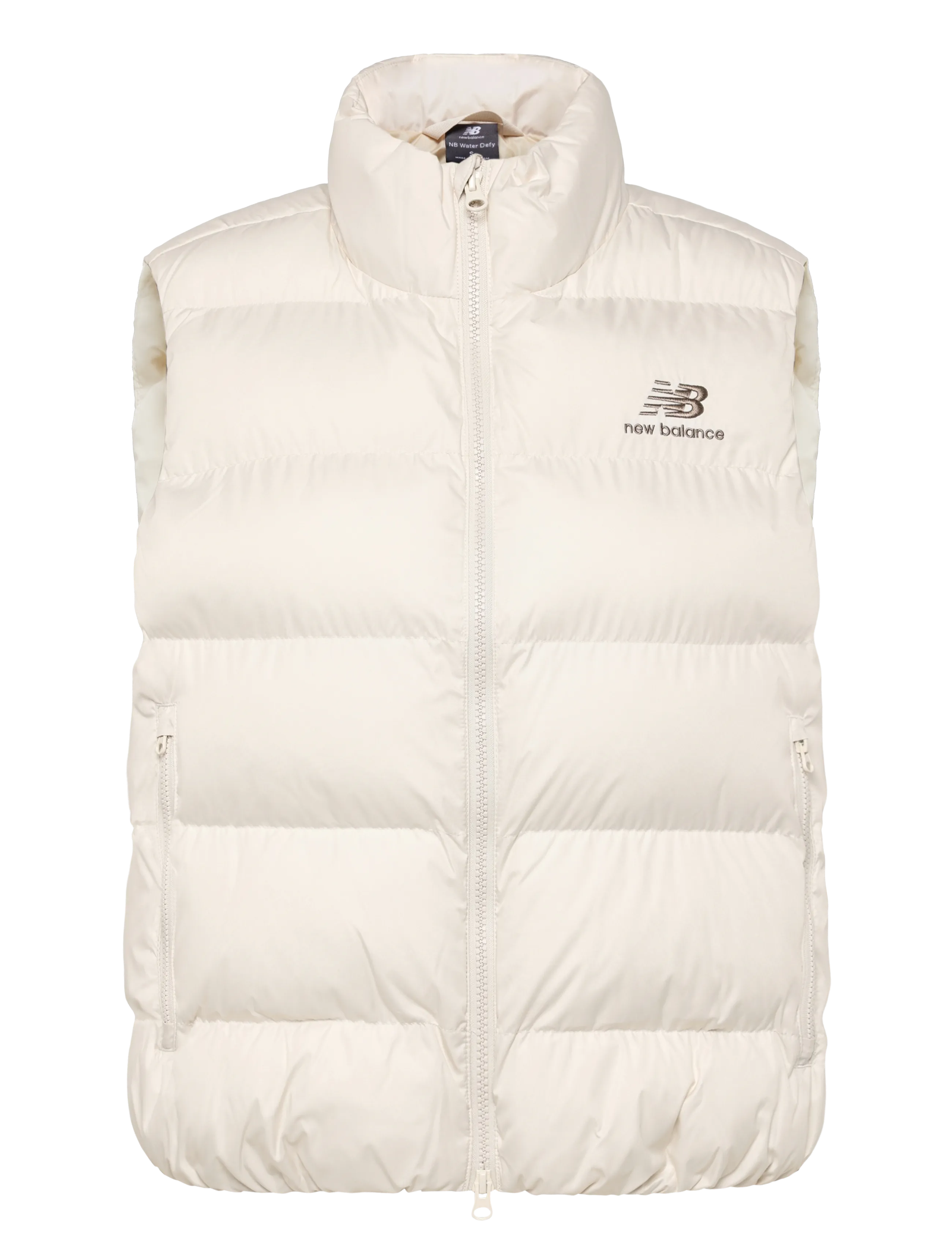 New Balance Boston Puffer Vest - Veste - LINEN / cream