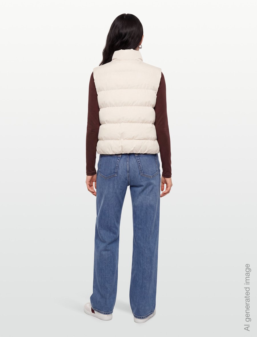 New Balance - Boston Puffer Vest - Õueriided - linen - 4