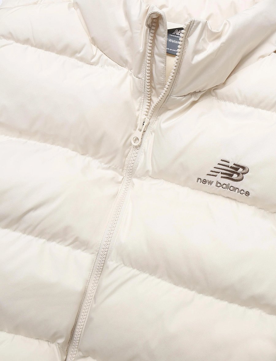 New Balance - Boston Puffer Vest - overtøj - linen - 2