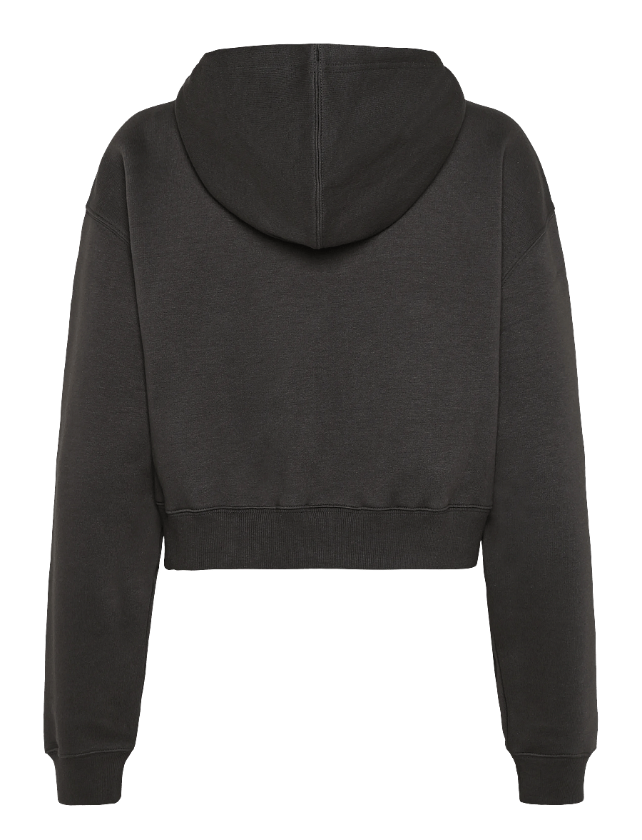 New Balance - Trackside Fleece Full Zip - huvtröjor - black cement - 1
