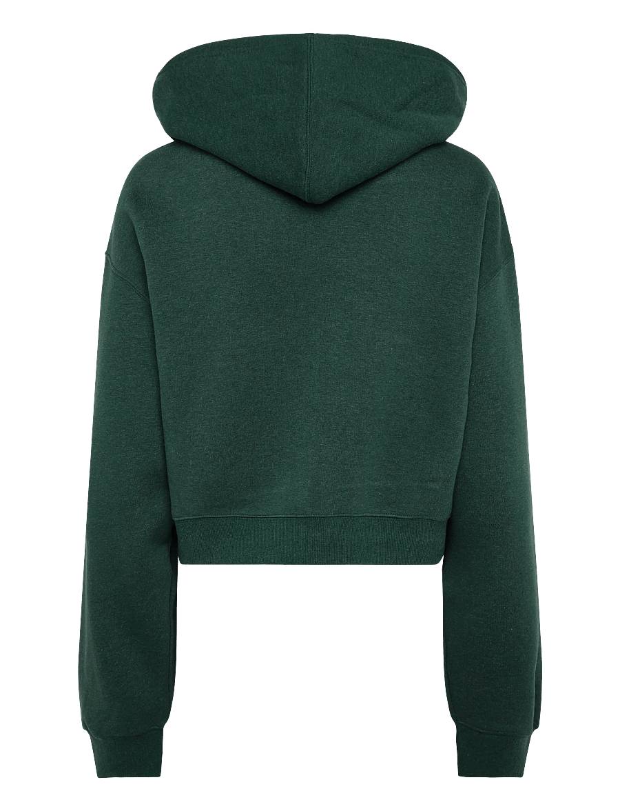 New Balance - Trackside Fleece Full Zip - kapuutsiga dressipluusid - nordic green heather - 1