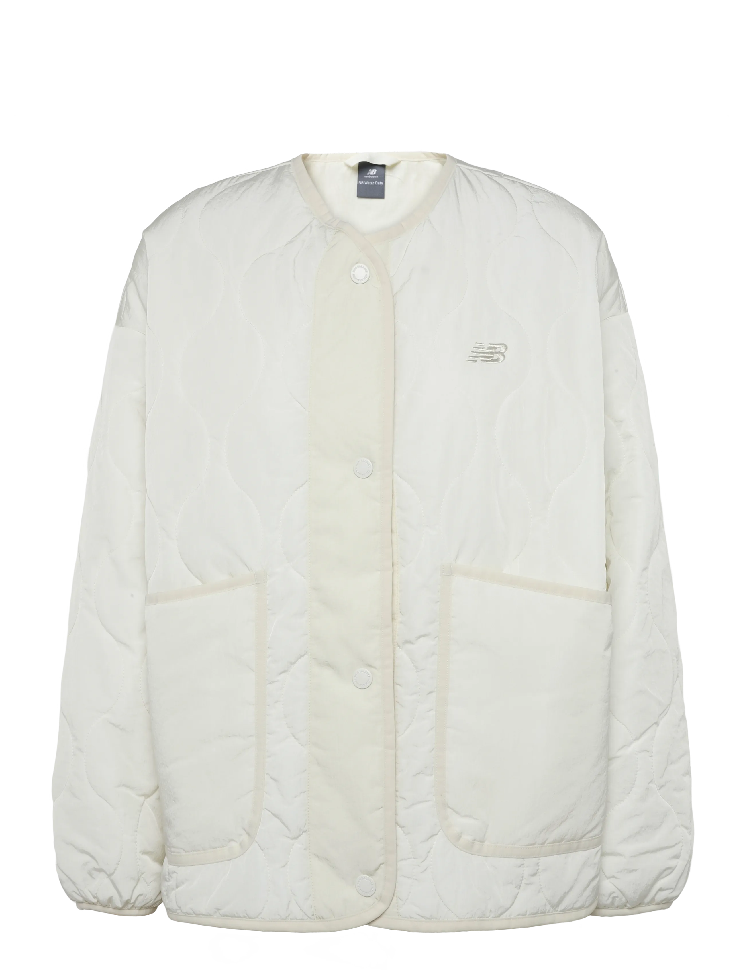 New Balance Quilted Bomber - Jakker - ANGORA / cream