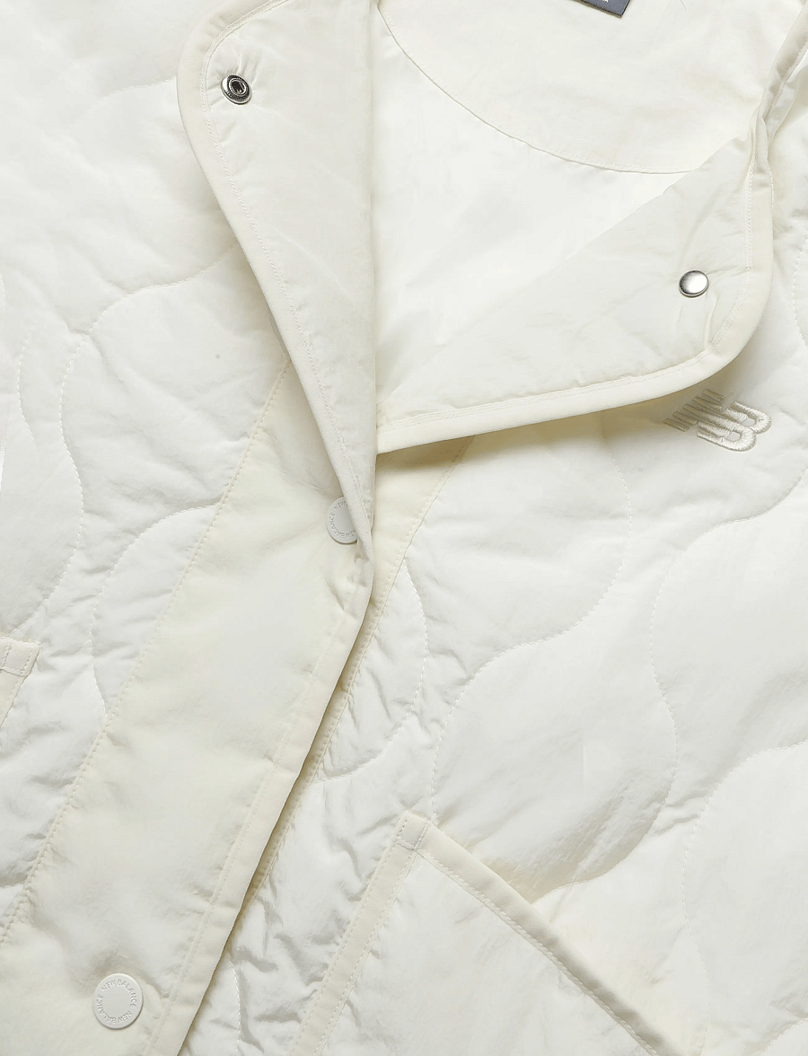 New Balance - Quilted Bomber - sulejoped ja voodriga joped - angora - 2