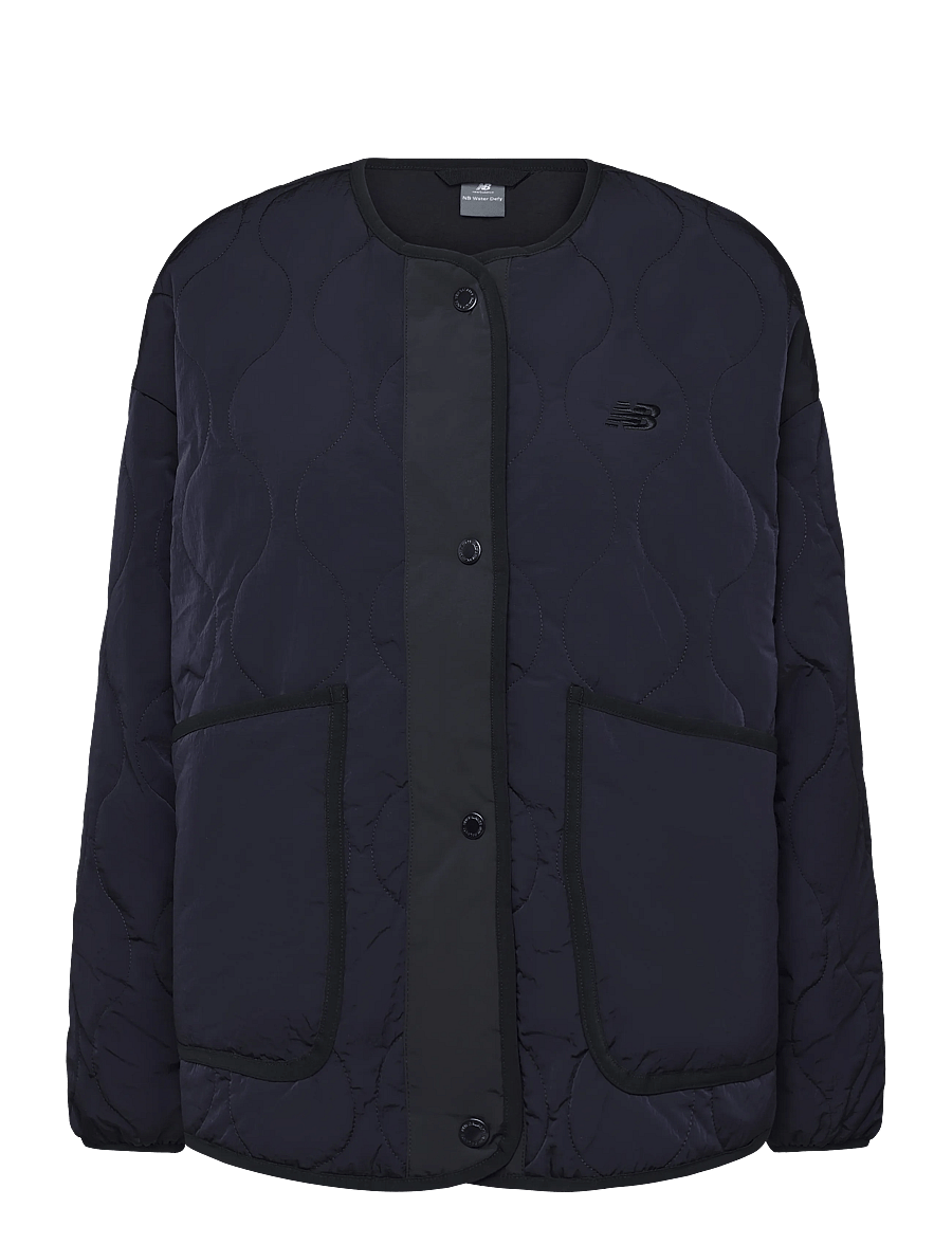 New Balance - Quilted Bomber - freizeitjacken - dark night - 0