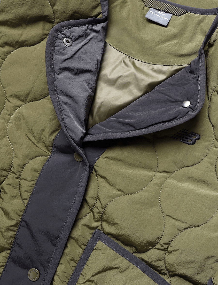 New Balance - Quilted Bomber - freizeitjacken - wakame - 2