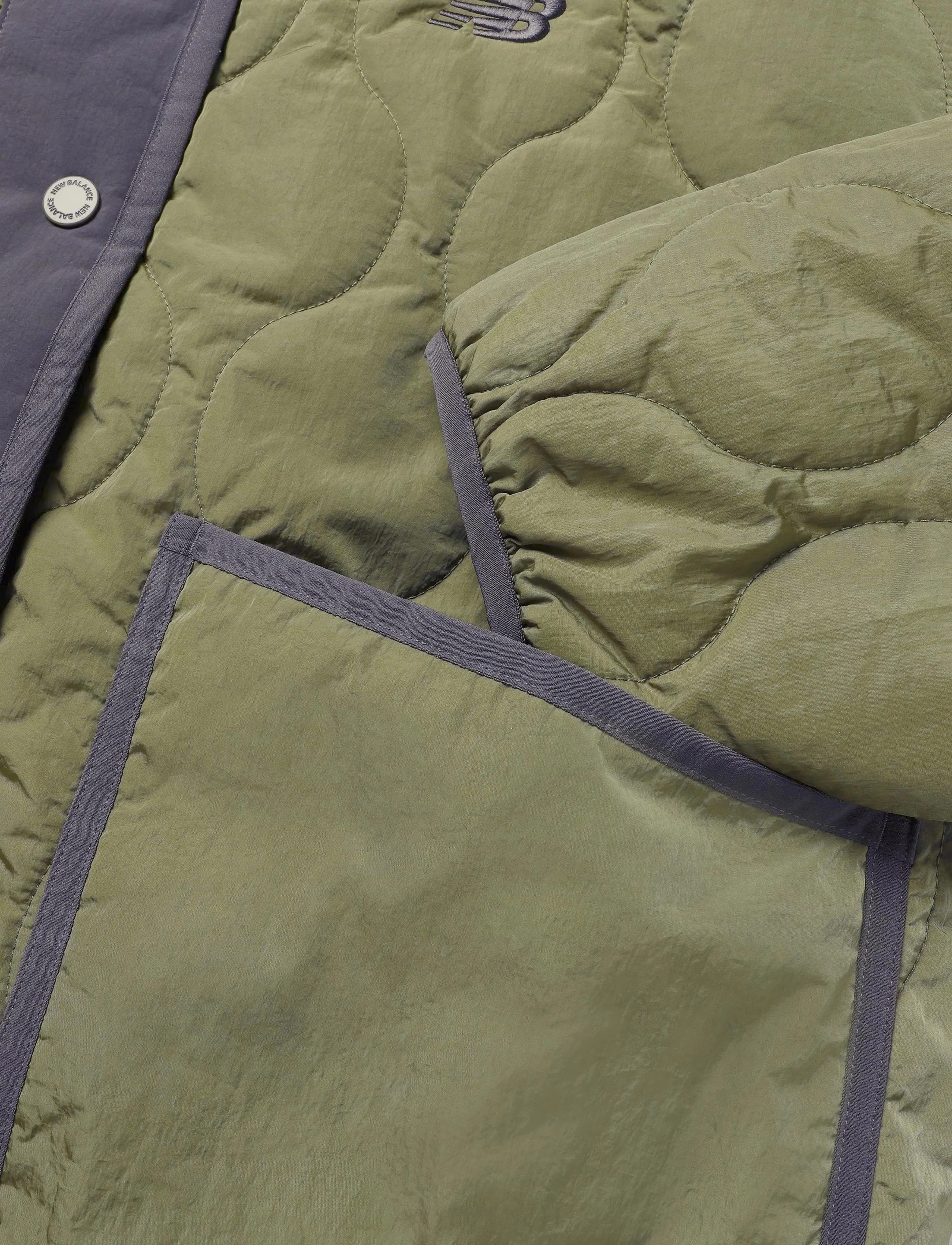 New Balance - Quilted Bomber - freizeitjacken - wakame - 3