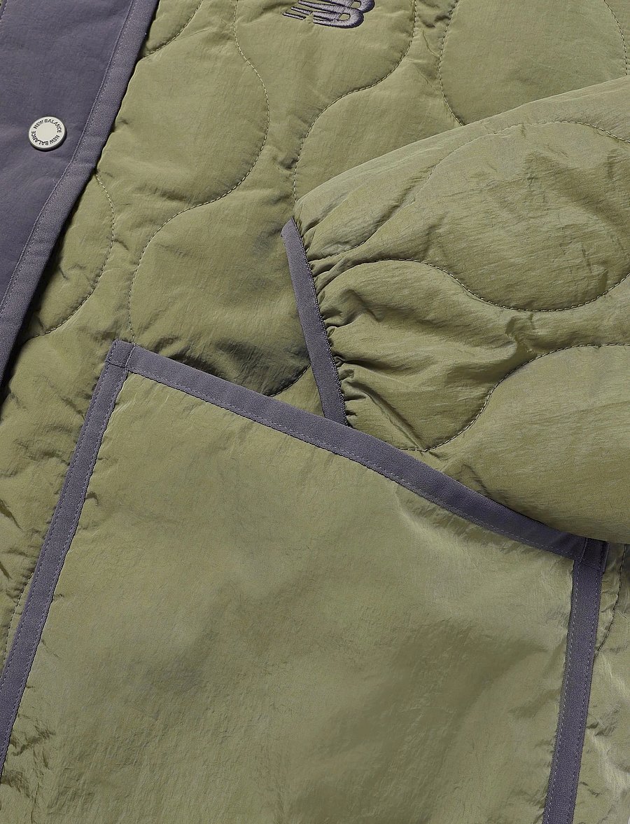New Balance - Quilted Bomber - freizeitjacken - wakame - 3