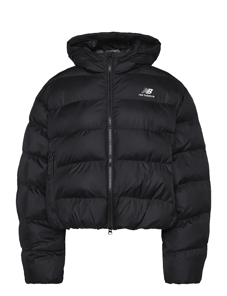 New Balance - Boston Puffer Jacket - sulejoped ja voodriga joped - black - 0