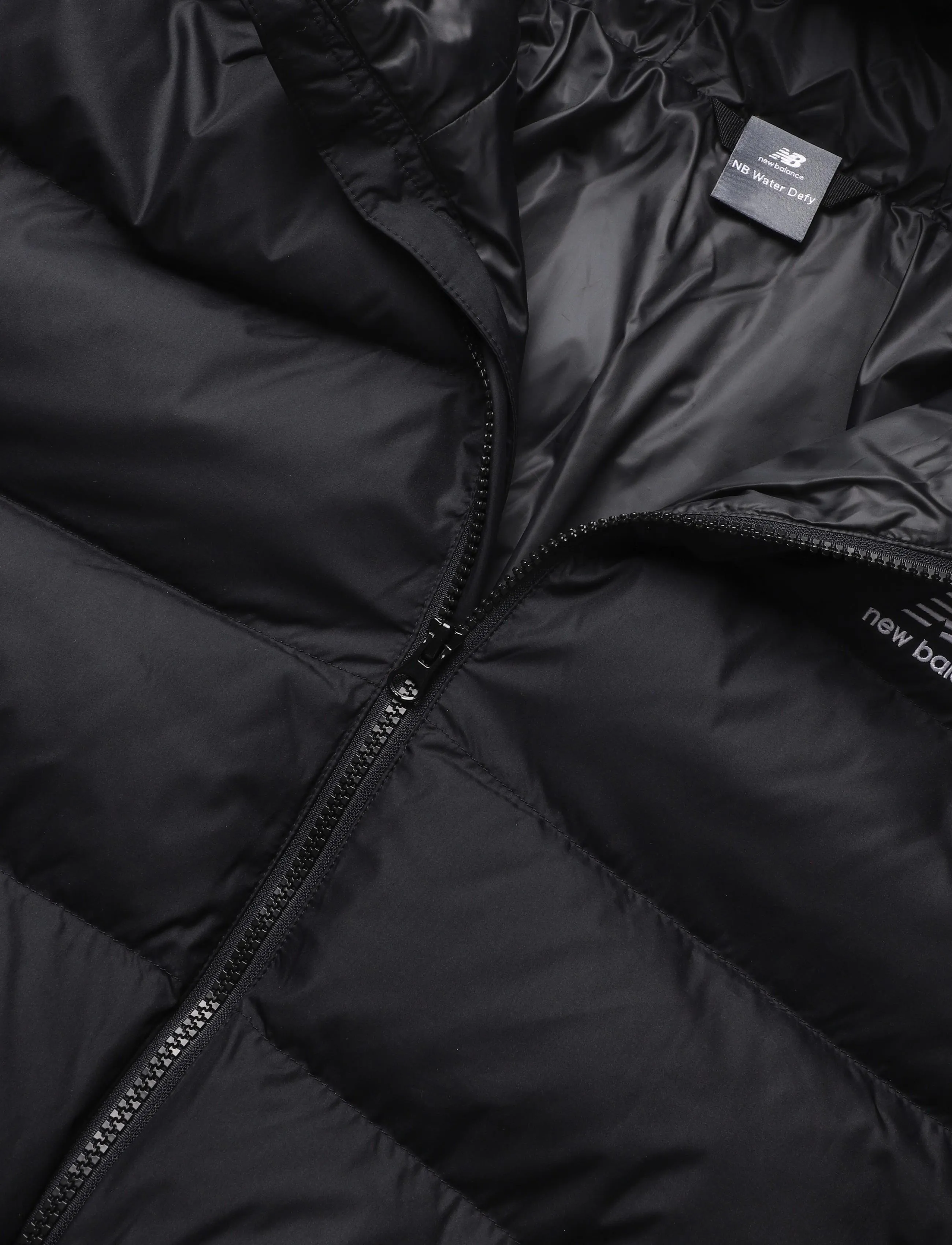 New Balance - Boston Puffer Jacket - sulejoped ja voodriga joped - black - 2