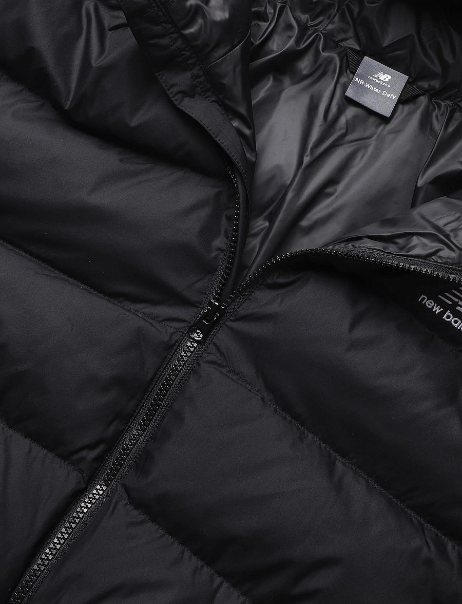 New Balance - Boston Puffer Jacket - sulejoped ja voodriga joped - black - 2