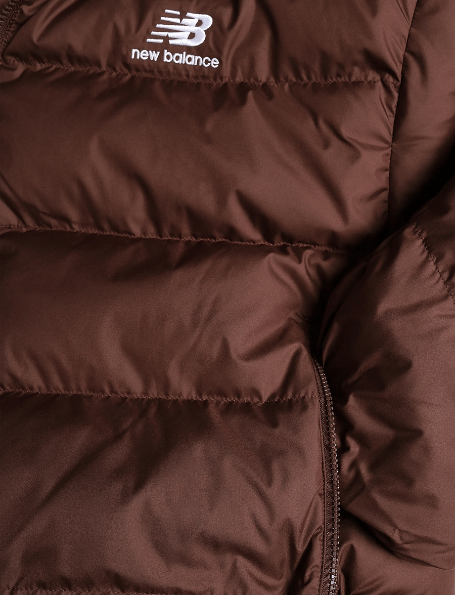 New Balance - Boston Puffer Jacket - sulejoped ja voodriga joped - pumpernickel - 3