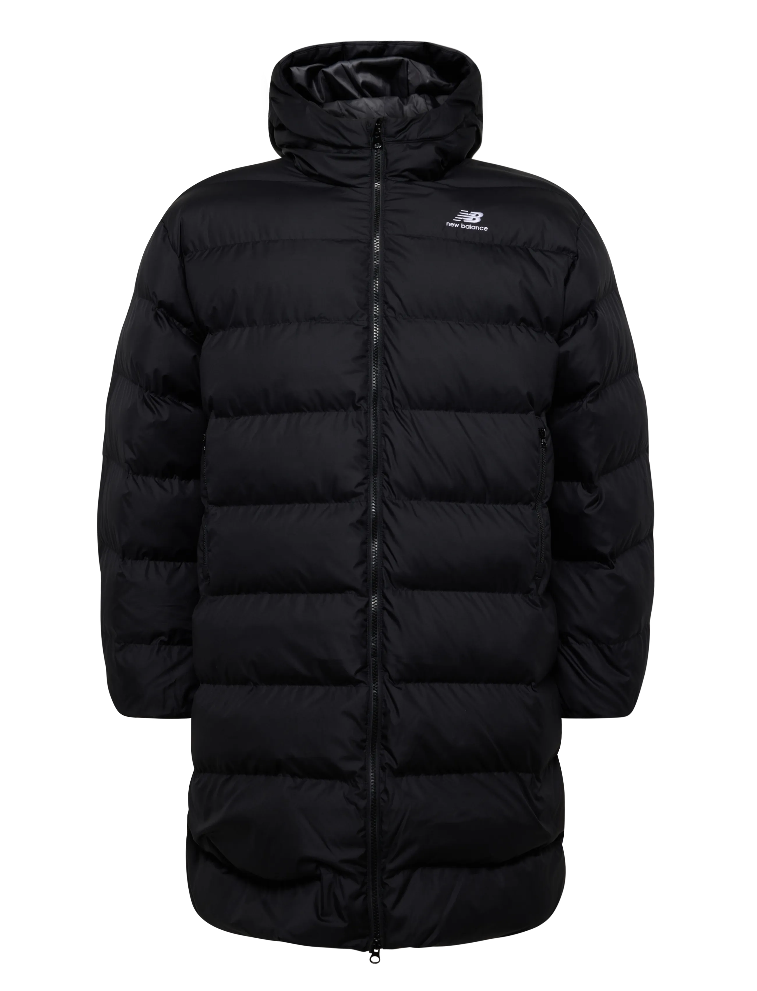 New Balance Boston Long Puffer Jacket - Dunjackor - BLACK / black