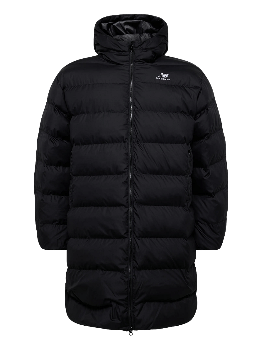 New Balance - Boston Long Puffer Jacket - down jackets - black - 1