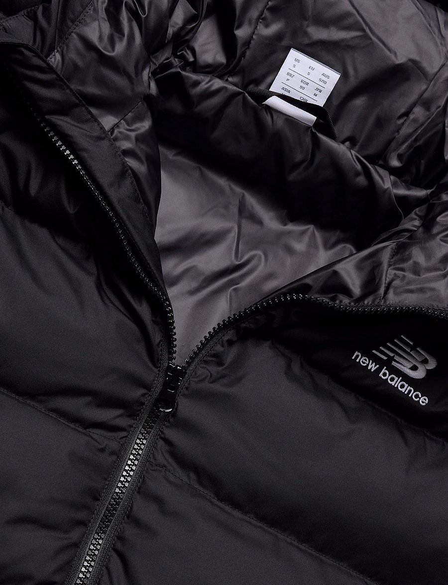 New Balance - Boston Long Puffer Jacket - down jackets - black - 5