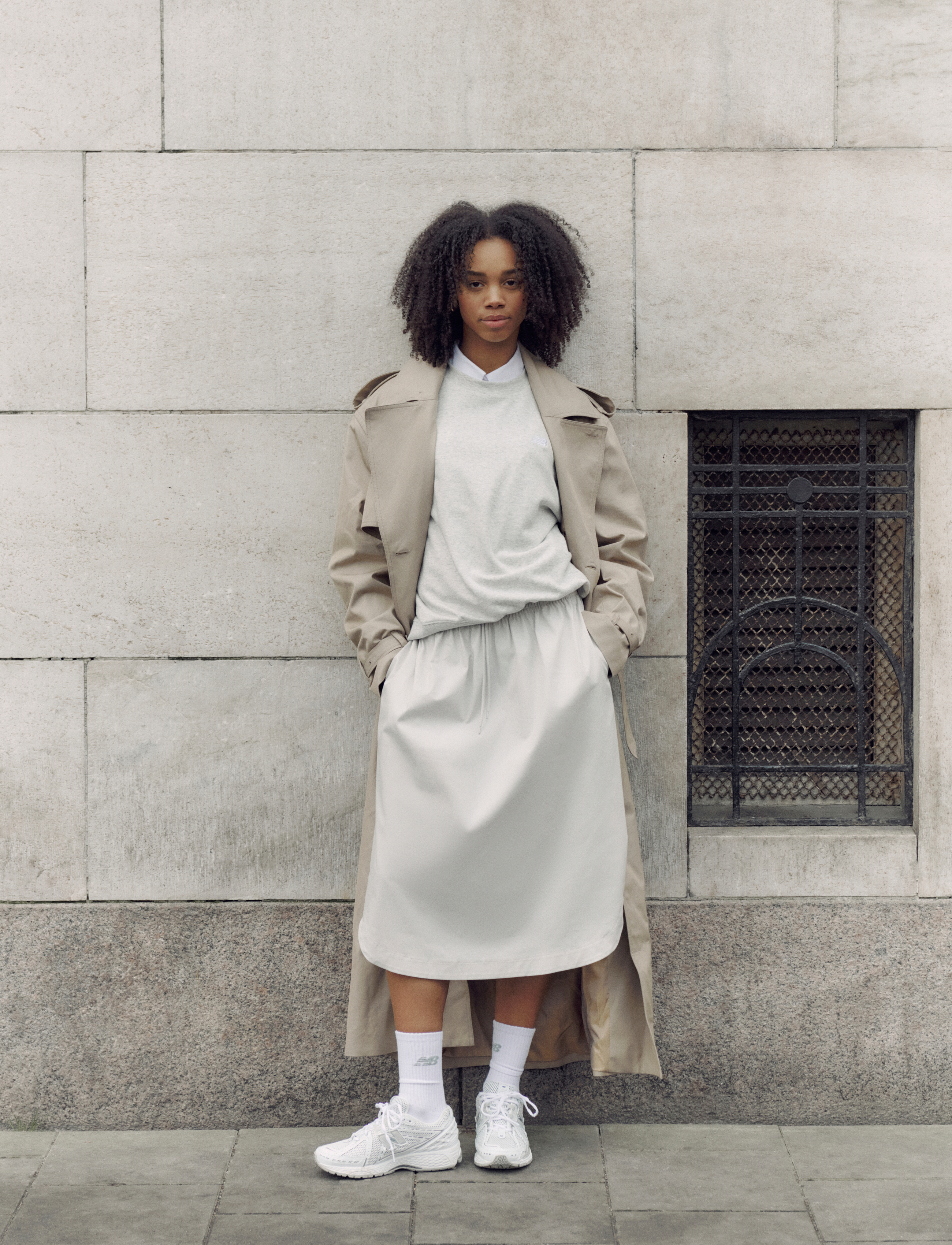 New Balance Twill Midi Skirt (NBAWK51551) - Skirts | Boozt.com