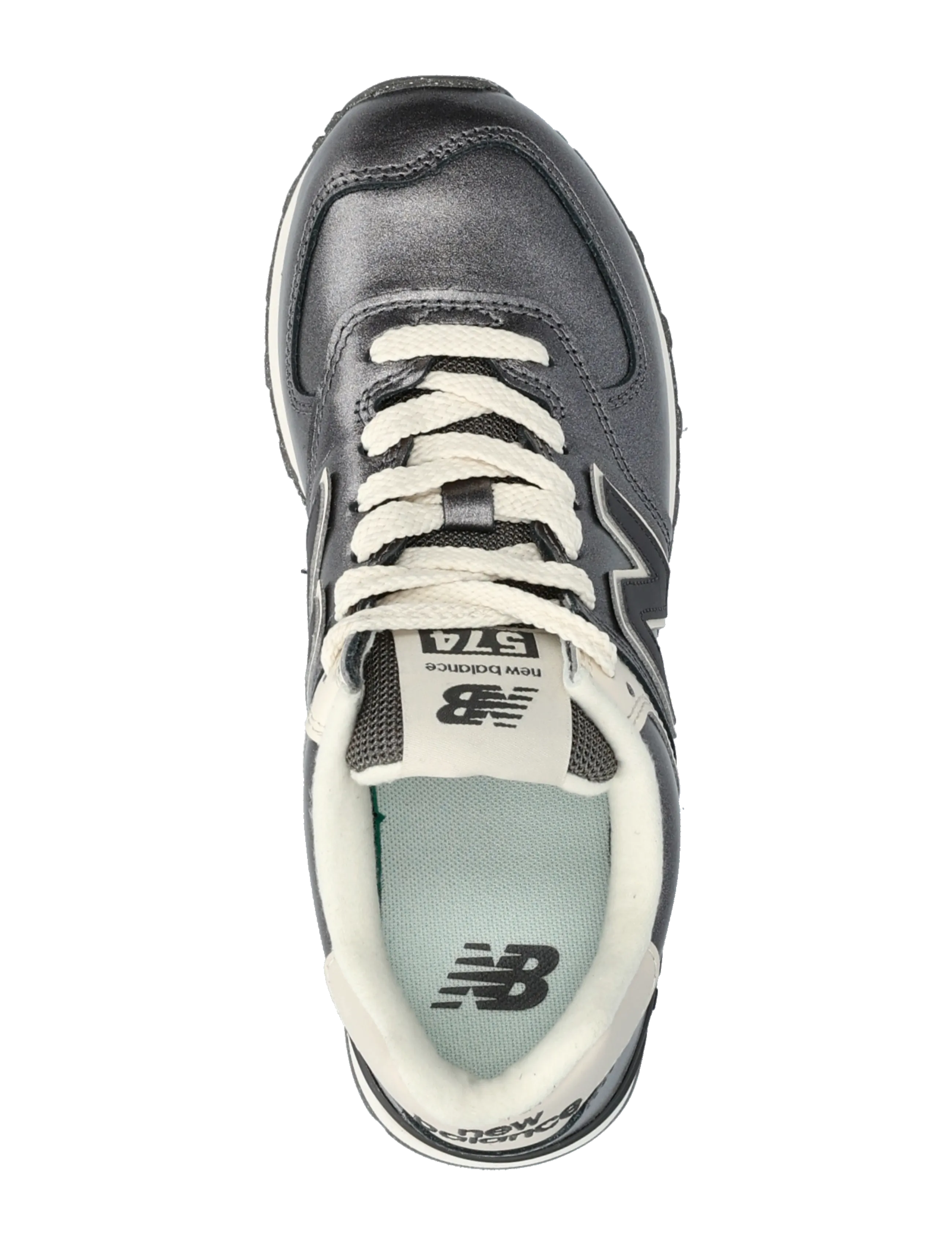 New Balance - New Balance 574 - sporta apavi ar zemu augšdaļu - metallic multi - 3