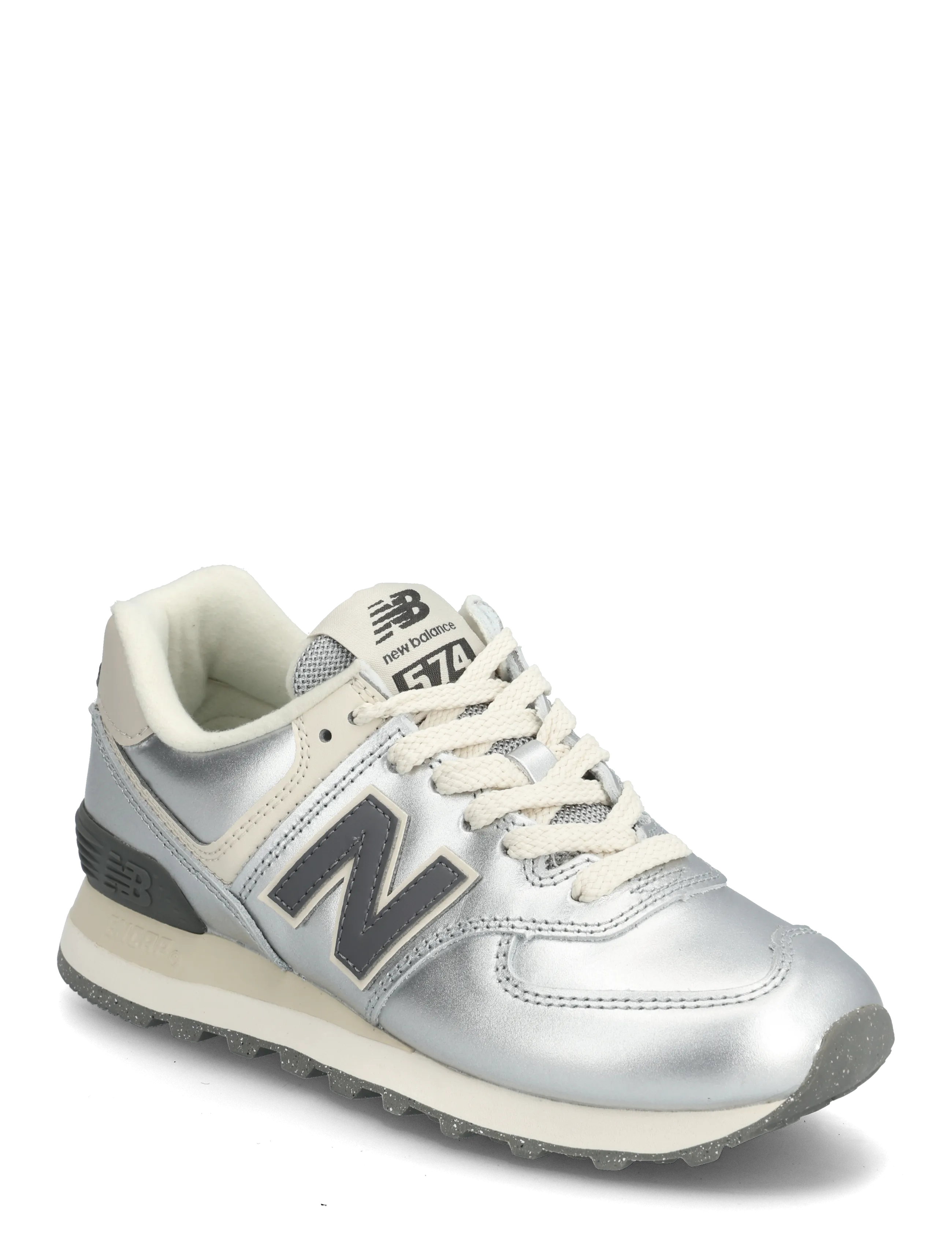 New Balance 574 - METALLIC SILVER