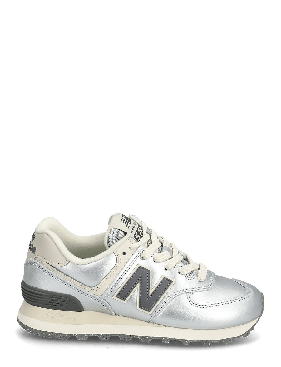New Balance - New Balance 574 - matalavartiset tennarit - metallic silver - 1