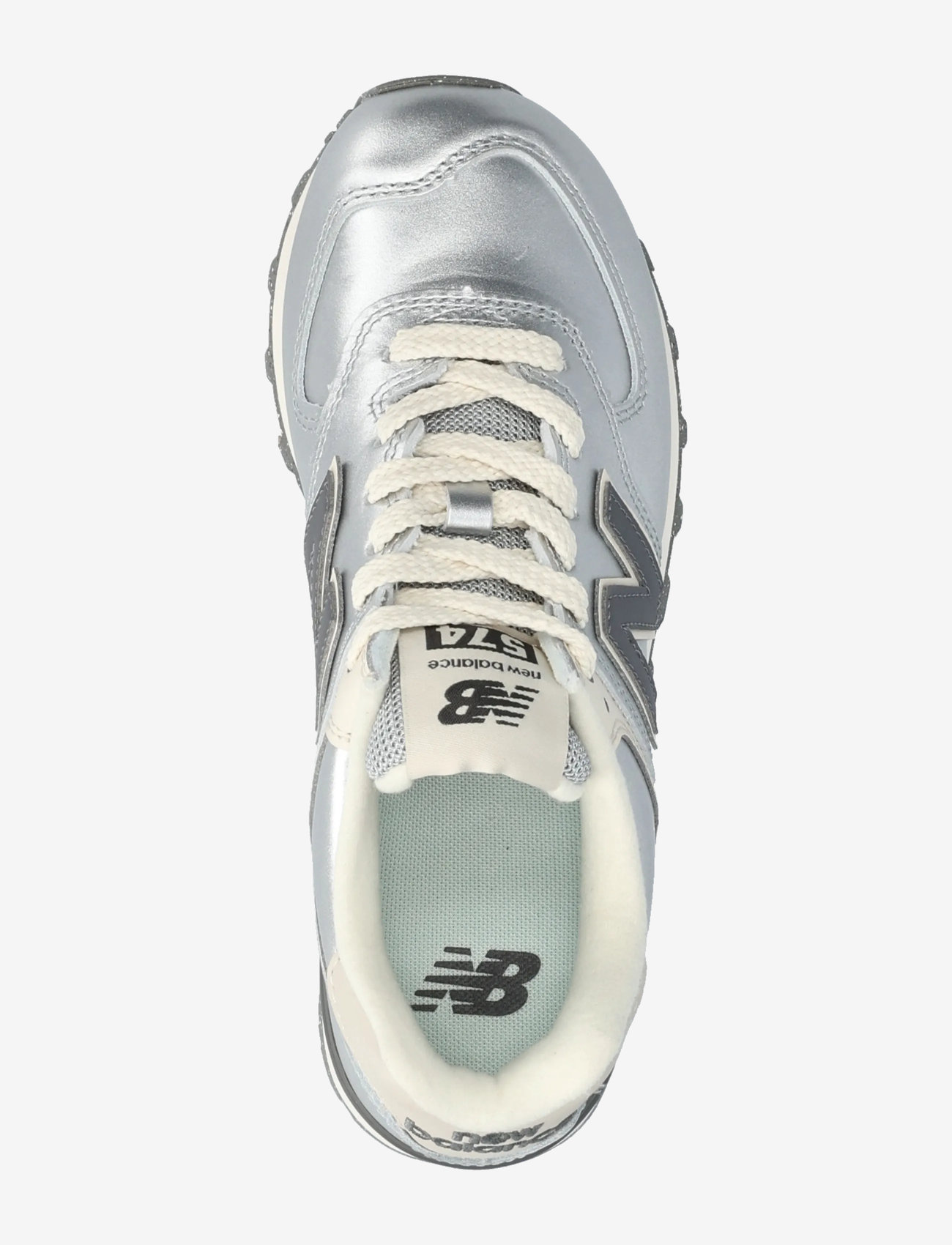 New Balance - New Balance 574 - låga sneakers - metallic silver - 3