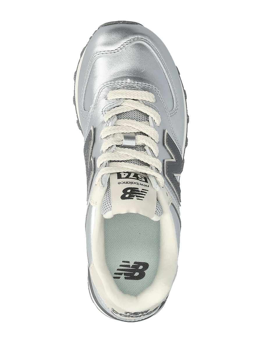 New Balance - New Balance 574 - matalavartiset tennarit - metallic silver - 3