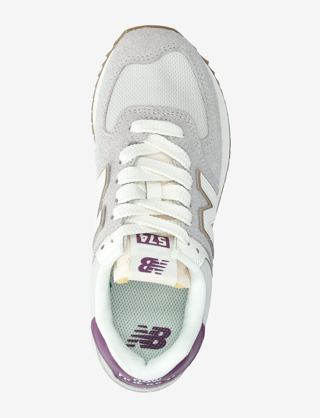 New balance 574 cashmere 2025 with light cliff grey