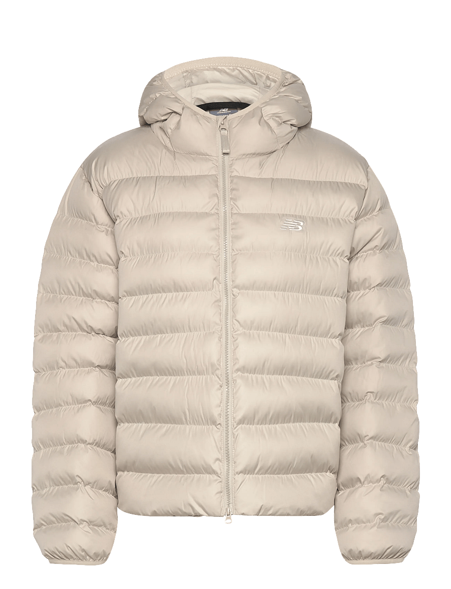 New Balance - Sport Essentials Hooded Puffer Jacket - winter jacket - shipyard - 0
