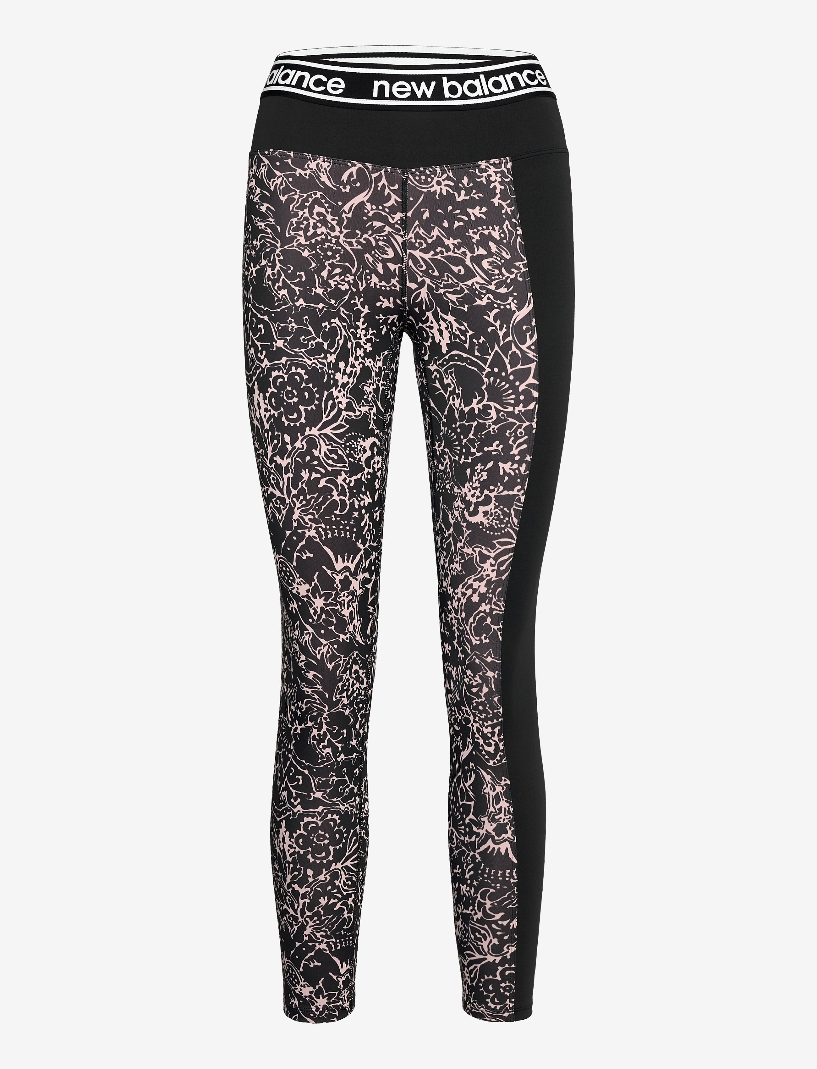 New Balance - Relentless Printed High Rise 7/8 Leggings - saturn pink - 0
