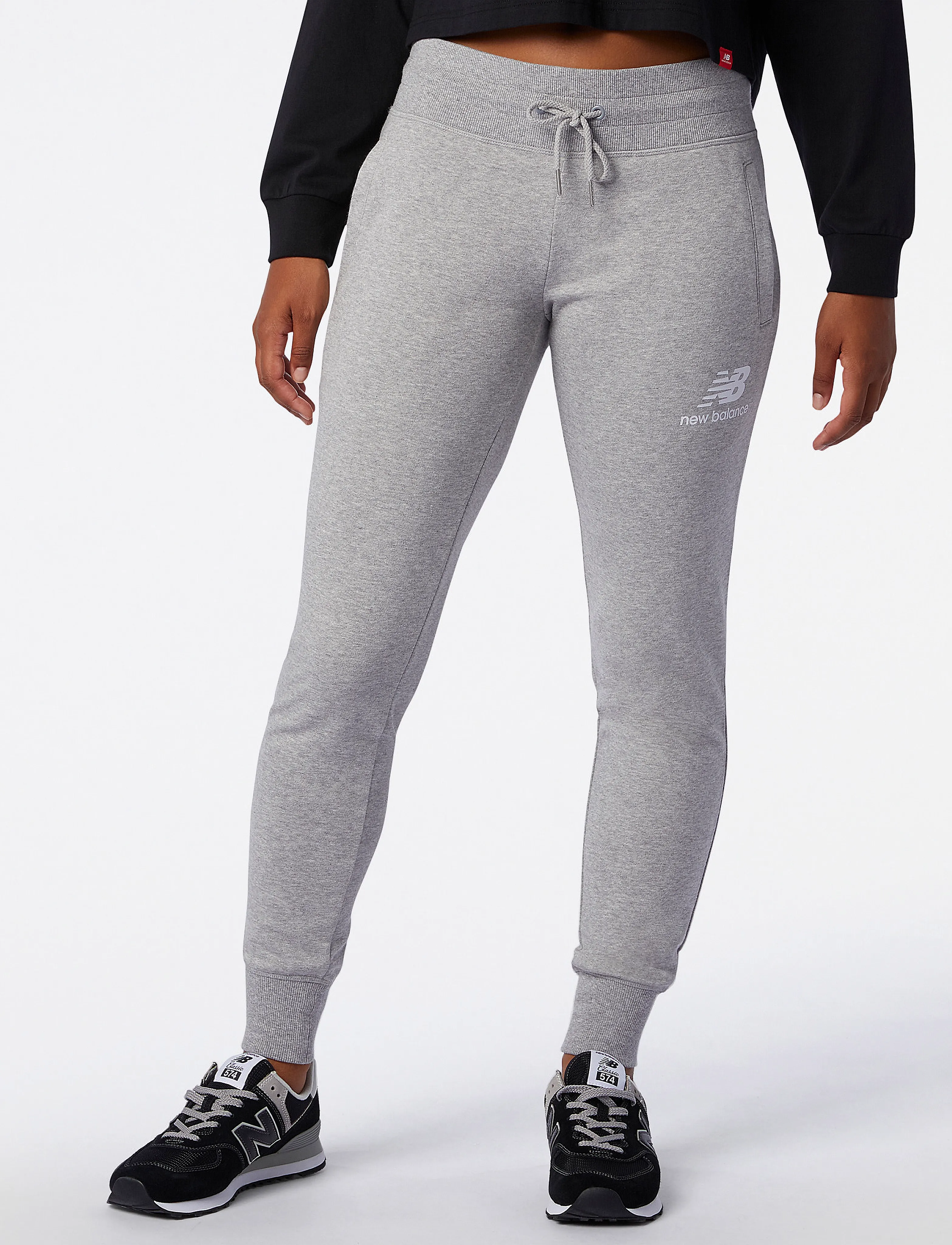 New Balance - NB Essentials French Terry Sweatpant - athletic grey - 3