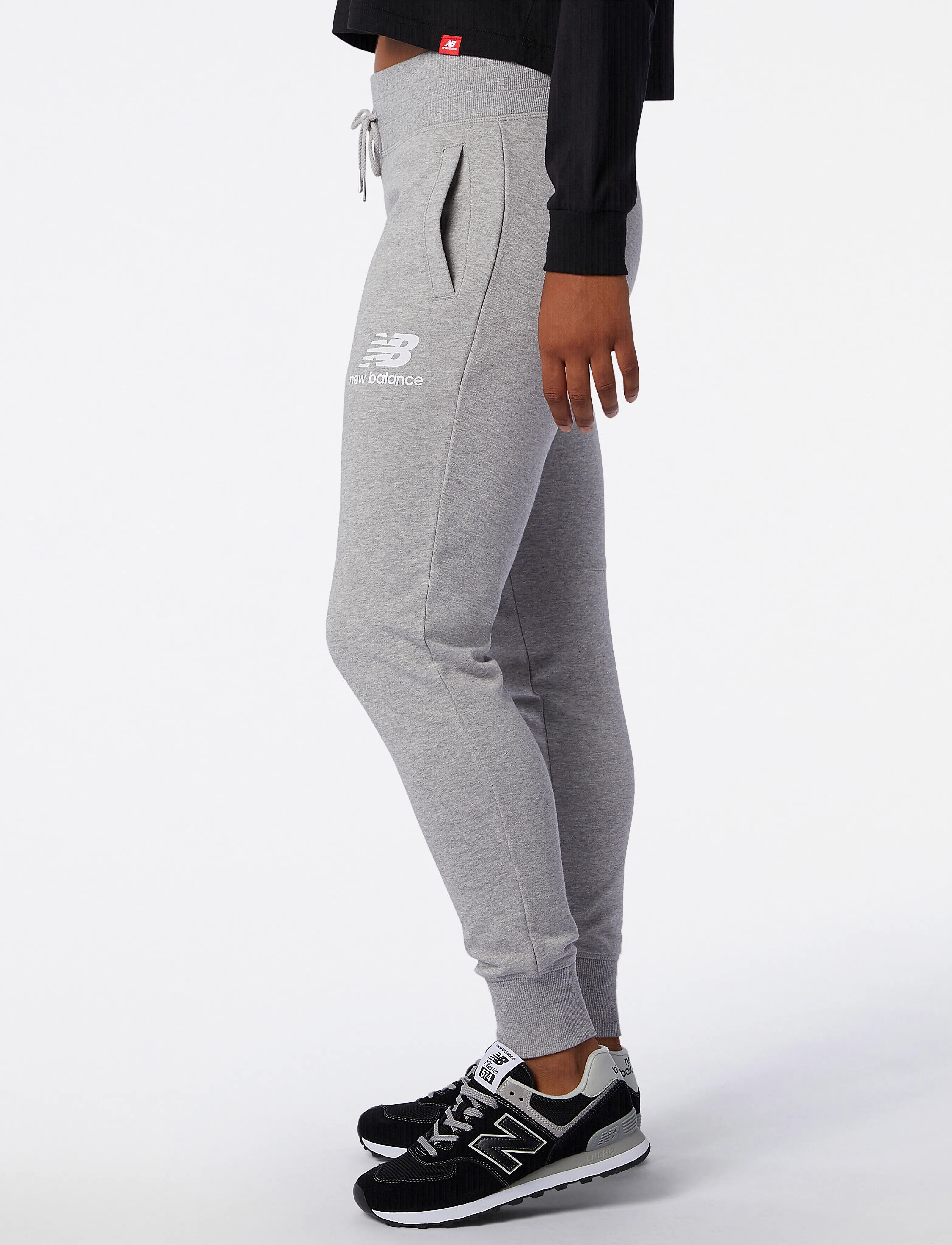 New Balance - NB Essentials French Terry Sweatpant - athletic grey - 4