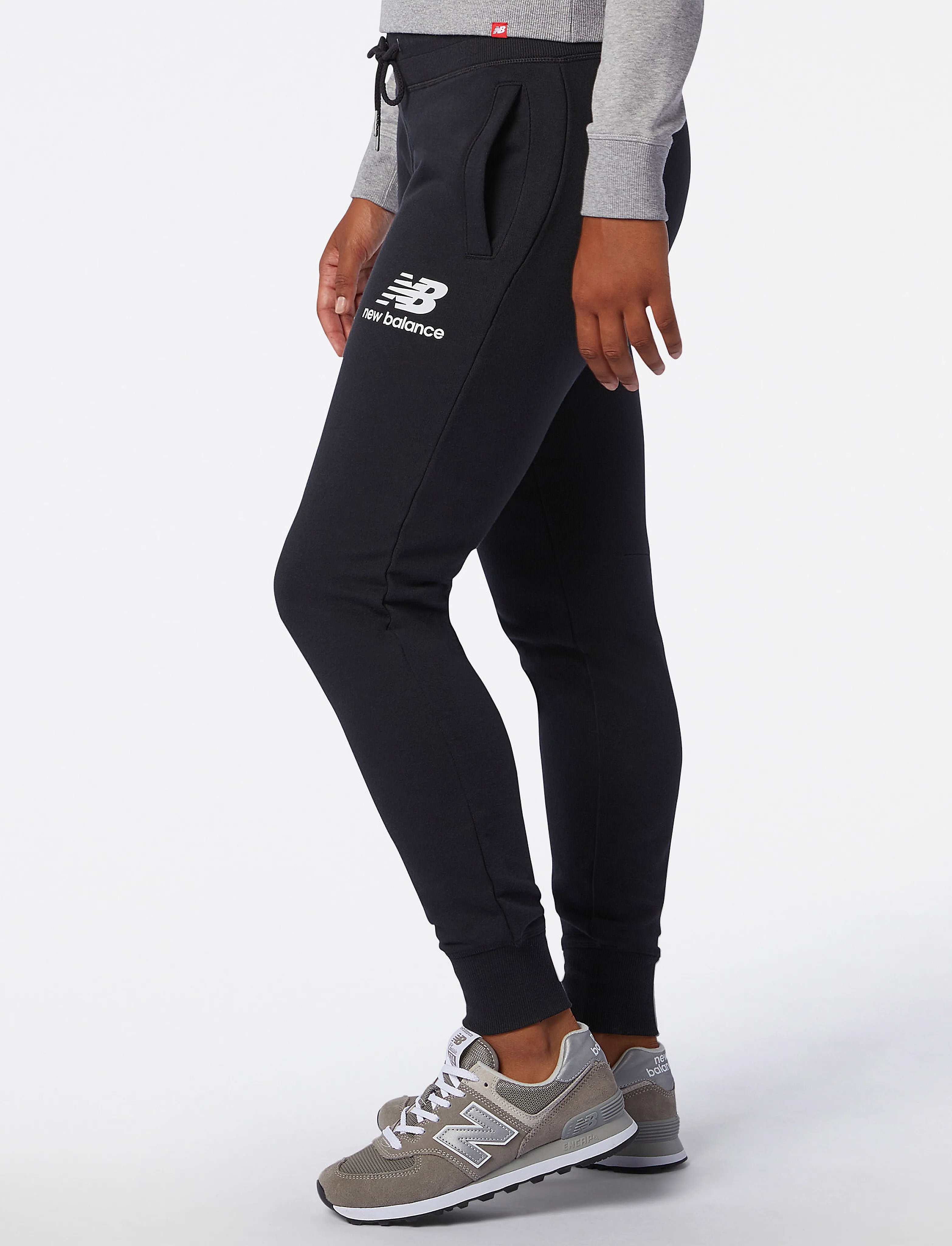 New Balance - NB Essentials French Terry Sweatpant - black - 4