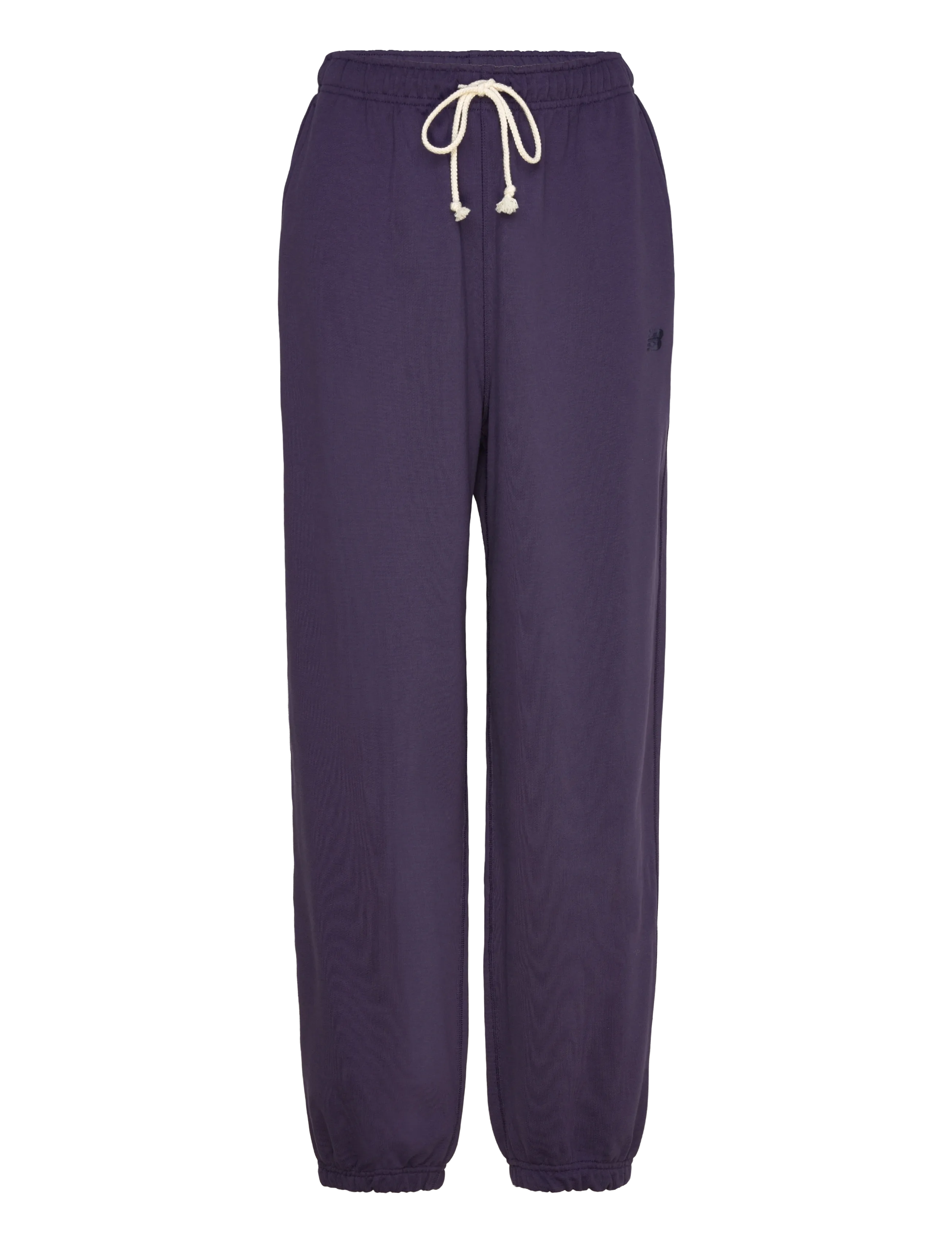 New Balance Athletics French Terry Jogger, Kvinder, Joggingbukser, Lila, Str: XL
