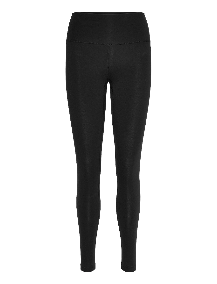 New Balance - Cotton High Rise Legging 27" - treenitrikoot - black - 0