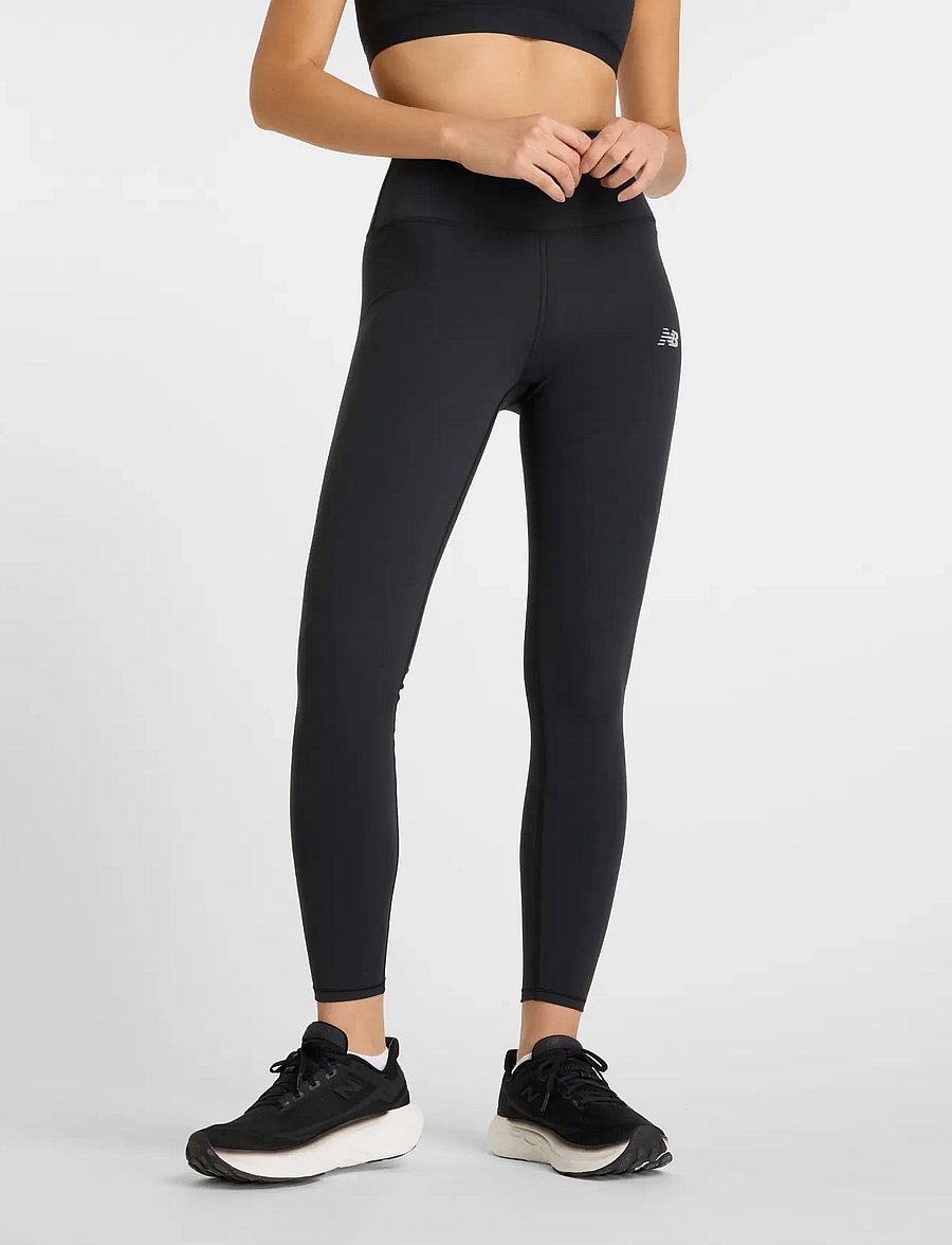 New Balance - NB Harmony High Rise Legging 27" - fuld længde - black - 0