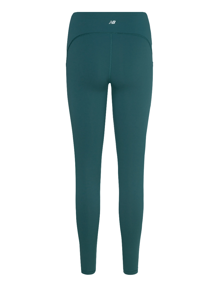 New Balance - RC Pocket Legging 25" - jooksuretuusid - medusa green - 1