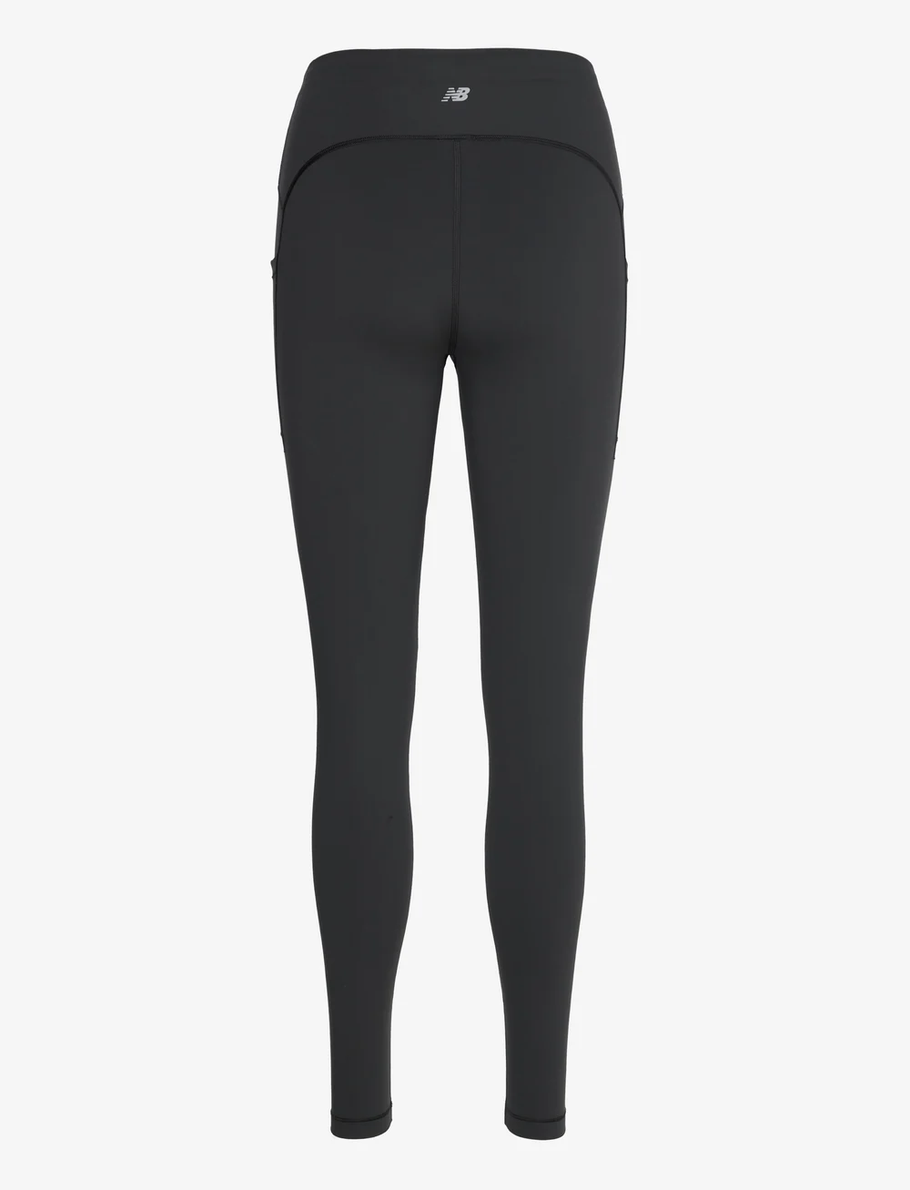 New Balance - NB Sleek Pocket High Rise Legging 27" - löpartights - black - 2