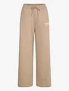 ★★New Balance★★ Herringbone wide pants BEIGE AD41PT35BE New Balance Wide Leg Jogger (NBAWP51954) - Sweatpants
