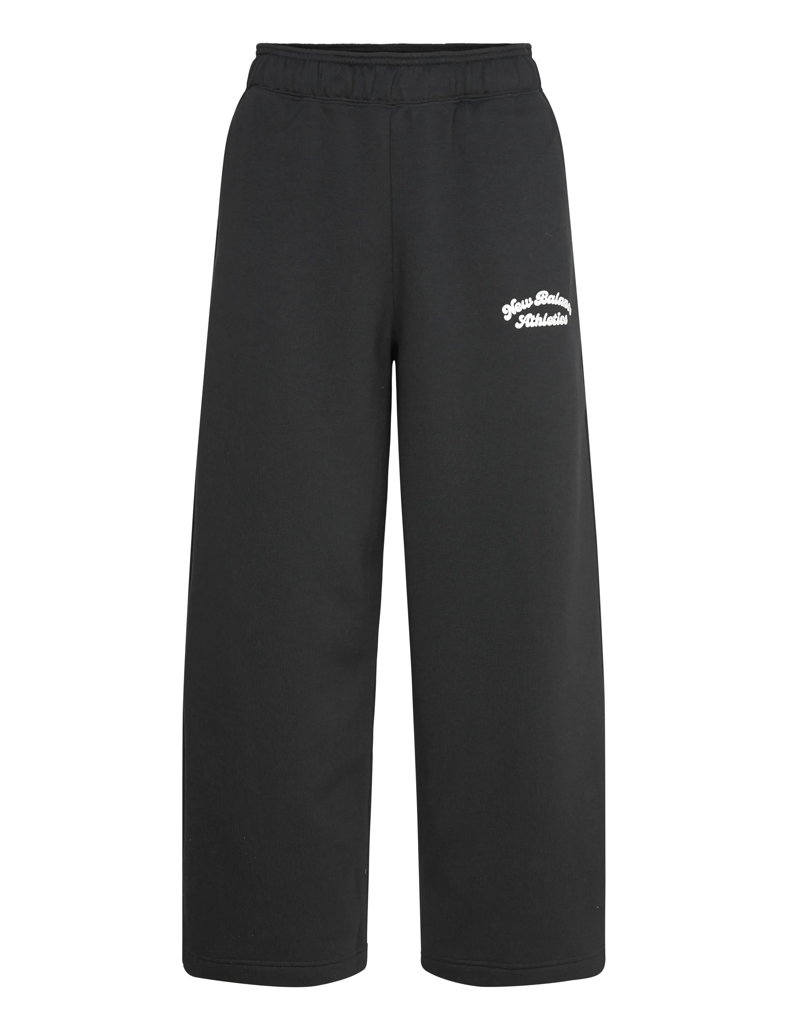 New Balance - Linear Heritage Fleece Barrel Leg Pant - kleidung - black - 1