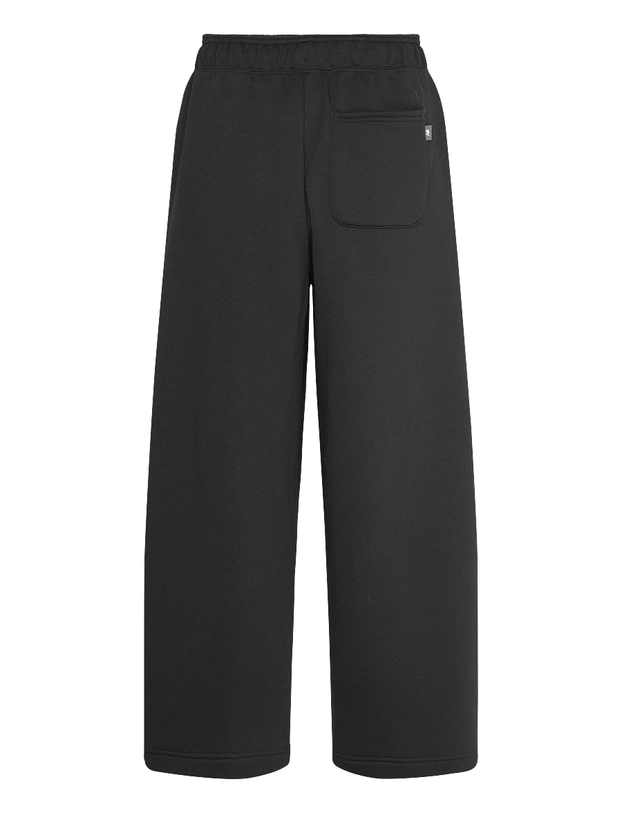 New Balance - Linear Heritage Fleece Barrel Leg Pant - kleidung - black - 2