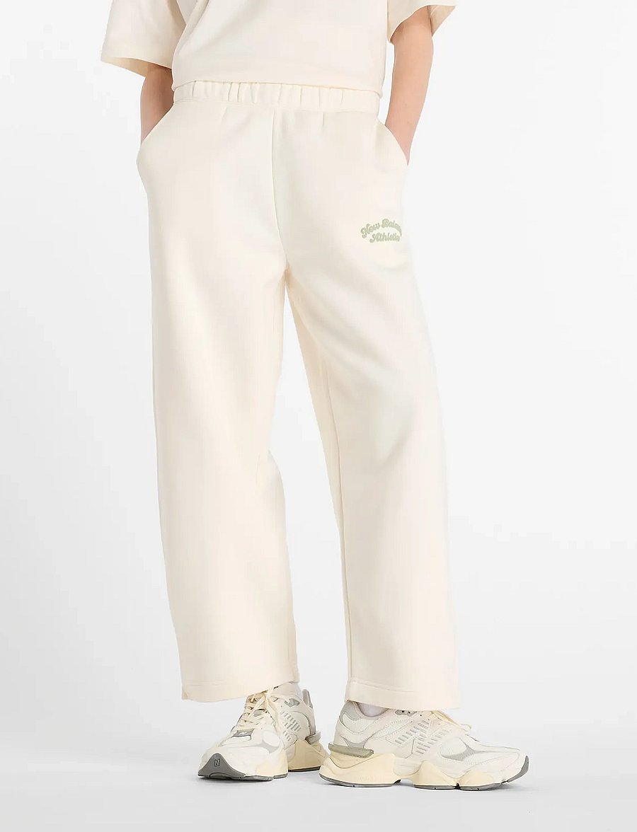 New Balance - Linear Heritage Fleece Barrel Leg Pant - kleidung - permafrost - 0